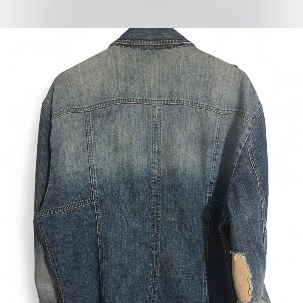 D&G Blue Military-Style Denim Jacket - Picture 2 of 7